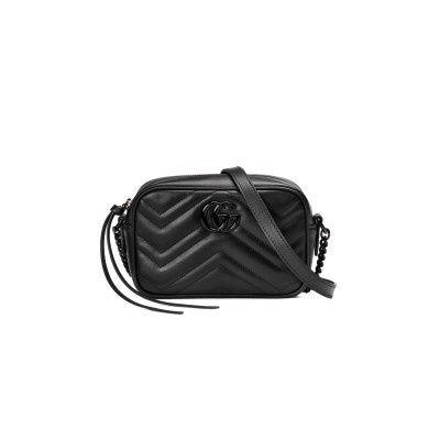 GUCCI GG MARMONT MINI CAMERA BAG ‎634936 (18*12*6cm)